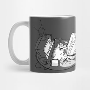 U Playin' Yaself (Gray) Mug